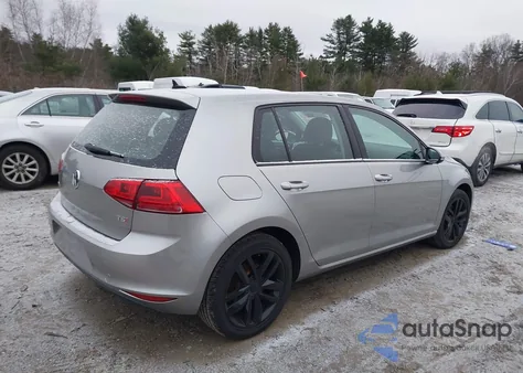 2015 Volkswagen Golf Tsi Se 4-Door z USA, uszkodzony, nr VIN 3VW217AU4FM088201